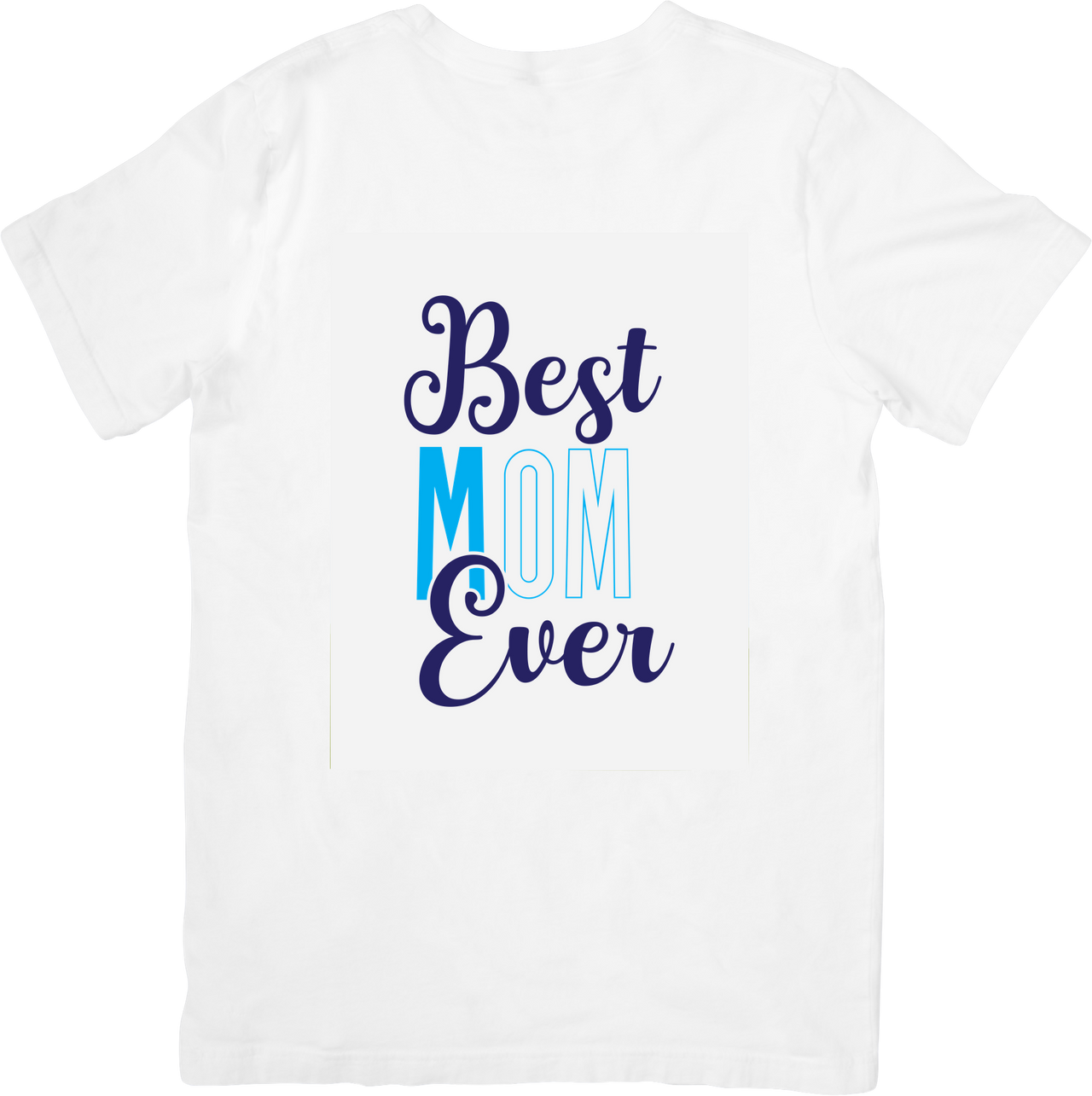 Best Mom Ever T-Shirt | Minimalist Elegant Script Graphic Tee | Mothers Day Gift