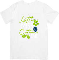 Thumbnail for Little Miss Cottontail T-Shirt | Cute Easter Bunny Graphic Tee | Kids Easter Gift