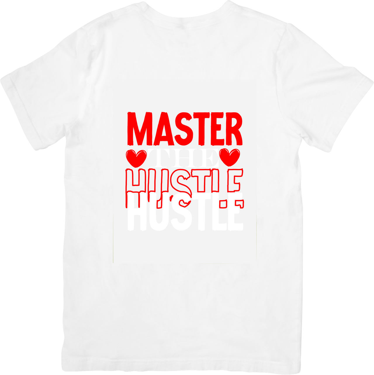 Master Hustle T-Shirt | Bold Motivational Grind Graphic Tee